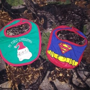 2 Infant Bibs